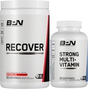 BARE PERFORMANCE NUTRITION BPN gjenoppretting og sterk Multivitamin Bundle