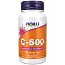 NU Mattilskudd, vitamin C-500 med Rose Hips, Antioksidant beskyttelse *, 100 tabletter
