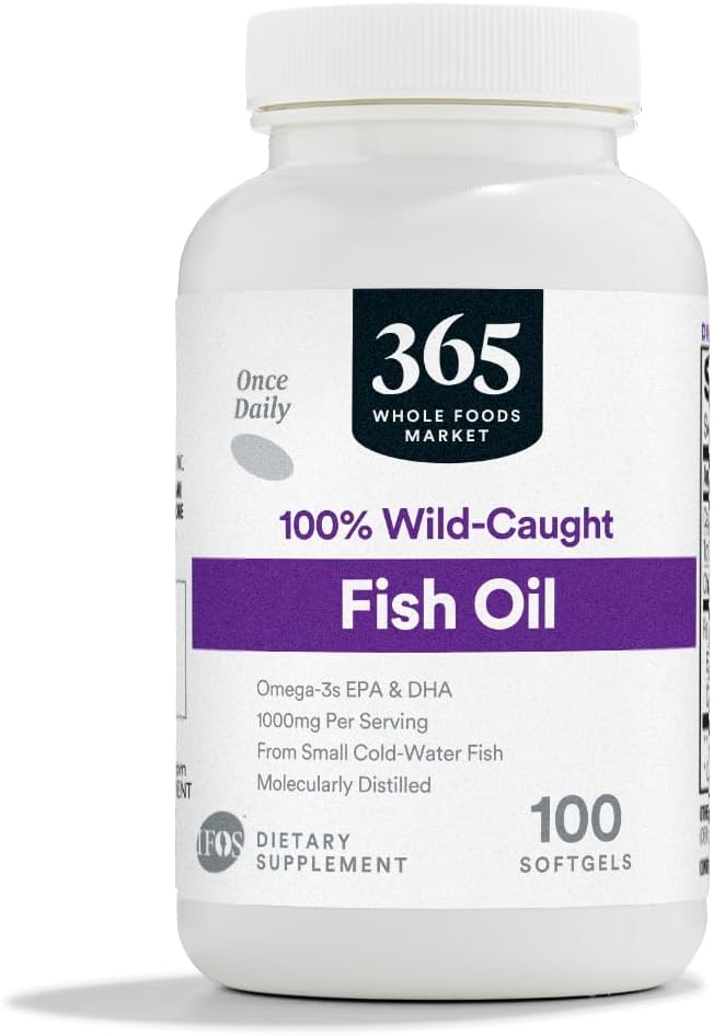 365 av hele matmarked, oljefisk 1000 mg, 100 moftgels