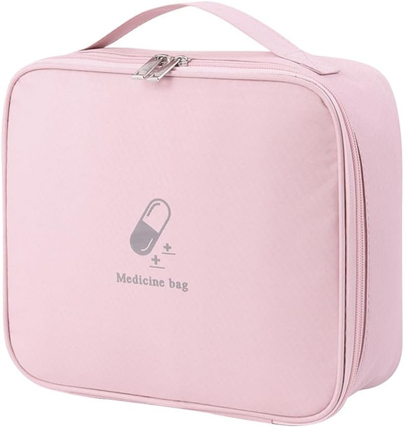 COHEALI Organizer Empty Bags Travel Medicine Bag Supplies Organizer Bag Portable for Car Home Camping Office Hiking Outdoor Medication Organizer