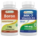 Bor 5 mg & MK-7 vitamin K2 100 mg