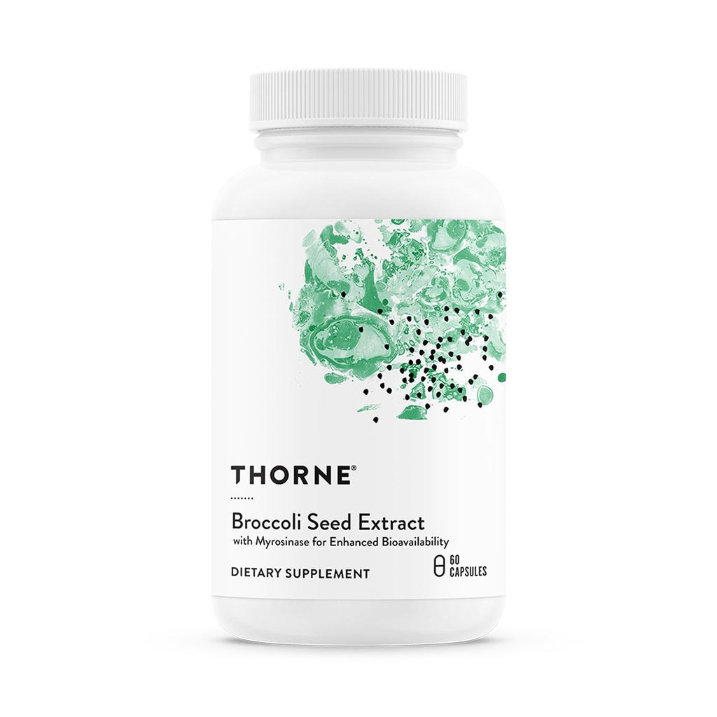 THORNE - Broccoli frøekstrakt (tidligere Crucera-SGS) for antioksidant støtte* - Sulforaphane Glukosinolat (SGS) - 60 kapsler