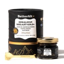 Bedre Alt Pure Himalayan Shilajit Gold+(30gm) |Enhances Recovery & Boosts Styrke |16 000 ft Sourced Blande med Ashwagandha, Safed Musli,Gokshura|Shilajit gull for menn og kvinner |Vegan & Lab Testet-600mg