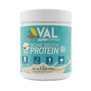 VAL Bone Broth Protein pulver – 22g Protein, 12g Collage, MCT & Pea Protein – Gut, hud og felles støtte – Paleo vennlig, Glutenfri – Kylling Flavor, 16 Serveringer