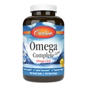 Carlson - Omega Complete Gems, Omega 3-6-9, Wild Caught, Sustainly Sourced, Heart Health, Joint Function & Immune Support, 90 Softgels