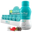 Plug Liver Cleanse Detox & Repair Drink - Plante Basert Herbal Electrolyte Drink for Liver Support & Helse, Bloating Relief, Restore Antioksidanter og Mineraler ® Liver Complex Energy Drink (24-Pack)