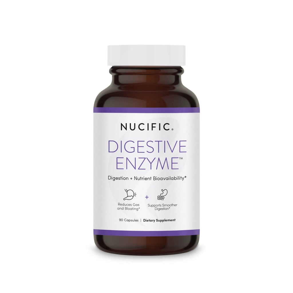 Nøyaktig Digestiv Enzyme Supplement for å støtte Digestion og næringsstoffer Biotilgjengelighet, 90 greve