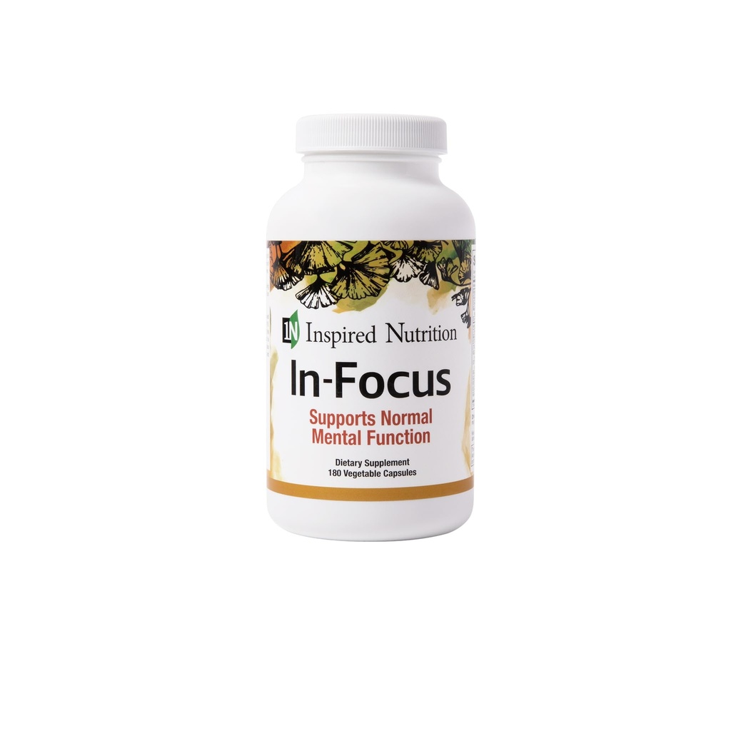 i-Focus - Støtter mental klarhet - Ingen koffein - 180 kapsler