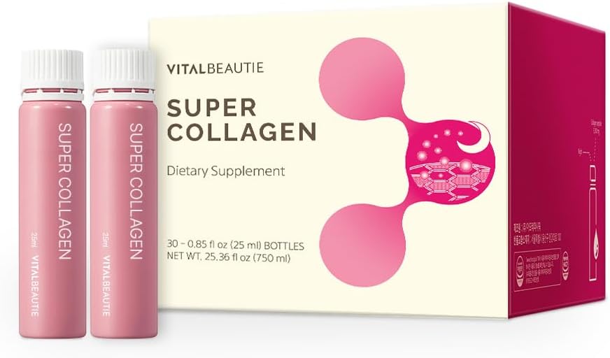 VITALBEAUTIE Super Collage Original (Liquid Marine Collage) inneholdende GABA for hud, hår, negler + stress relief, sunn søvn av AMOREPACIFIC koreansk hudpleie - 30 serveringer
