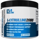 L-Citrulline2000 Nitric Oxid Pre Workout pulver - høy styrke L Citrulline pulver for forbedret muskelstyrke og intense pumper - Plant Basert Nitric Oxid Booster - Uslavored