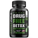 Detox og Liver Cleanse - USA laget - 5-dagers naturlig toksiner Fjern - beste piller å passere test - Premium Detox Supplement - 30 kapsler
