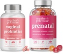Mors løfte Prenatal Vitamin Gummies & Vaginal Probiotika for kvinner