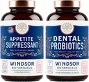 WINDSOR BOTANICALS Appetitt Suppressant for vekttap og tannprobiotika for dårlig puste Buddle