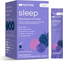 Sleep Supplement, Melatonin-fri magnesium Calm Powder, GABA, L-Theanine, Myo-inositol, rolig søvn drikk Blande for å hjelpe slappe av, sove pulver, magnesiumpulver for søvn, Super rolig drikke Bland 24pk