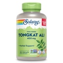 SOLARAY Tongkat Ali 400 mg - Longjack Tongkat Ali for menn - Herbal støtte for menns helse og vitalitet - Vegan, ikke-GMO, Lab Verifisert - 180 Services, 180 Vegkaps