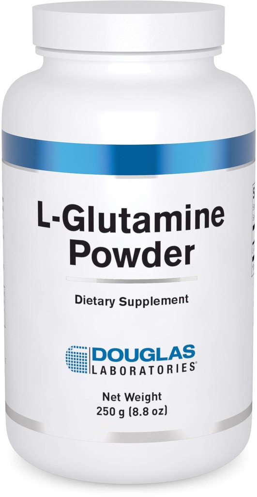 Douglas Laboratories L-Glutamin pulver | støtter struktur og funksjon av den gastrointestinale (GI) Tract and Immune System | 250 gram
