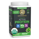 Sunwarrior Organic Plant Basert Protein Powder | Vegansk organisk protein pulver med BCAA Aminosyrer Plus Recovery Minerals & Botanicals | Ikke-GMO Soja Dairy & Glutenfri (uovertruffen, 20 Services)