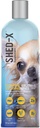 Shed-X Liquid Hunde Supplement, 8oz – 100% naturlig – hjelper hund shedding, fiskeolje for hunder støtter huden og Coat, hundeolje for mat med essensielle fettsyrer, vitaminer og mineraler