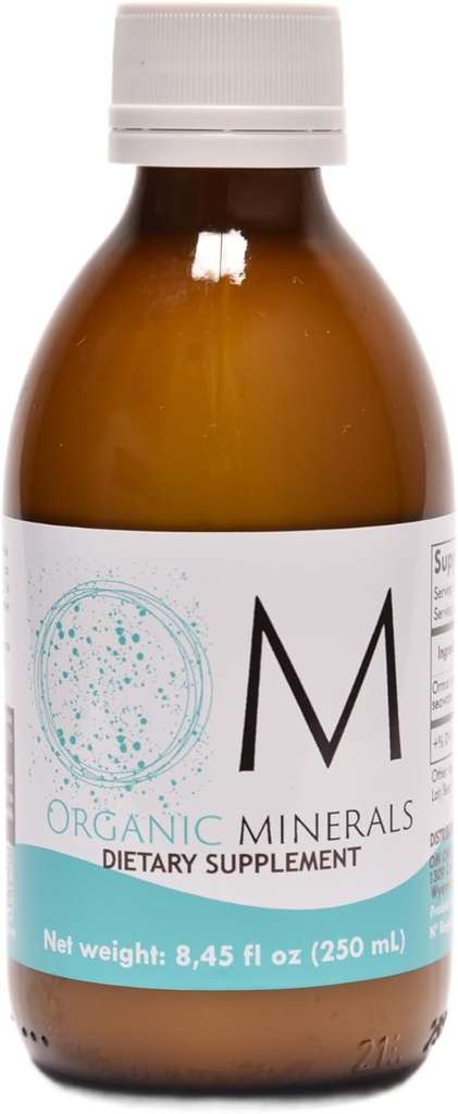 Ormus organiske mineraler 250 ml - Ormus ren premium - konsentrert - Mineraler fra dype Atlanterhavsvann - Monatomic - 1 enhet