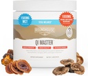 ROUNDHOUSE VERD Qi Master Adaptogen Blanding, Jordy Mushroom Flavor med Astragalus Root, Rhodiolife Extract, MCT, 8 Organic Mushrooms (30 Scoops) av Chuck Norris