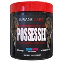 Insane Labz Possed Lav stimulant Testosteron Boosting pre trening pulver, lastet med D aspartic syre og kreatin drevet av AMPiberry og OXYgold, 30 Srvgs, Gummy Worm
