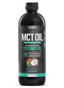 Onnit MCT Olje - ren MCT kokosolje, ketogen diett og Paleo optimalisert med C8, C10, Laursyre - Perfekt for kaffe, rister og matlaging (Flavorless - 24oz)