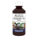 Host Defense Elderberry Plus Syrup - Immune, Respiratory & Lung Support Supplement* - Flytende Mushroom Supplement med Tyrkia Tail, Reishi, Agarikon & Chaga* - 4 fl oz (12 Serveringer)