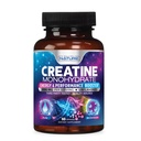 Bygget av Nature Creatine Monohydrat Piller - Mikronisert Kreatin Supplement for menn og kvinner - Muskelstyrke, energi, utholdenhet og gjenoppretting - Glutenfri, Vegan, Ikke-GMO - 60 Kapsler