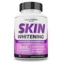 LILYMOON Glutathione Whitening piller hudbelysning piller - hudblekning formel - glutathione hvitnende hud piller med vitamin C - hudbelysning - mørk spot remover - laget i USA