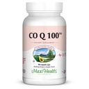 Maxi Helse COQ10 100mg Kapsler – 100mg Koenzym Q10 for hjerte og energi støtte – Kosher sertifisert CO Q 10 Supplement – Ikke-GMO og Glutenfri hjerte helse Supplement - 90 flytende kapsler