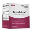 Fairhaven Helse Folat og Myo Inositol pulver for kvinner - 1 per dag, kvinnelig fruktbarhet Supplement, ovarian helse og egg kvalitet - 2000 mg Myo-Inositol og 333 mhg Metylfolat - 30 Stick Packs