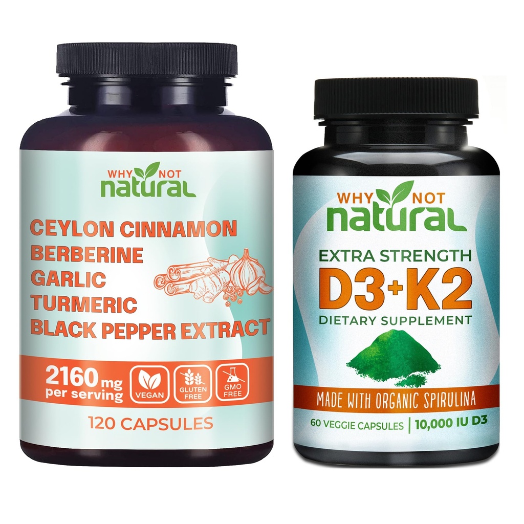 Hvorfor ikke naturlig ceylon kanel med D3K2 kapsler