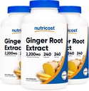 Nutricost Ginger Root Extract 550 mg, 240 kapsler (3 flasker)