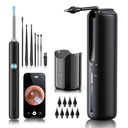 Ear Wax fjerning - Elektrisk øret Irrigation Flushing System med 4 trykkmoduser, ørerensere med kamera, 1080P Otoscope, ørerenseverktøy med 7 stk øresett, sikker og effektiv Earwax fjerning Kit