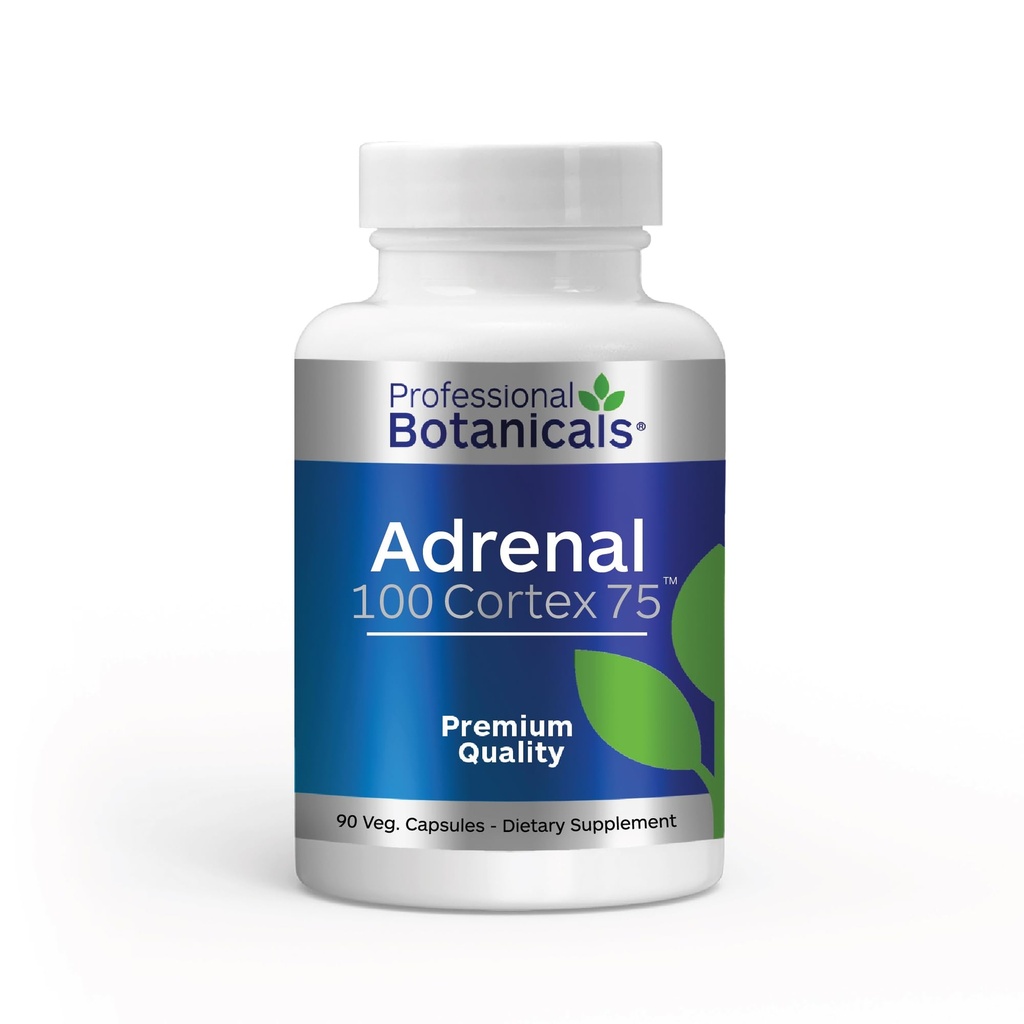 Profesjonelle Botanicals Adrenal Cortex Supplement, Adrenal helse Supplement støtter sunn Adrenal Gland funksjon - 90 Veg Kapsler