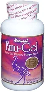 Ultra Emu-Gel Emu olje kosttilskudd Myk Gel kapsler 90/750mg