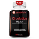 Blod sirkulasjon Helse Supplement for Vein Helse og Arteri Helse - L-Arginine, Ginger Root, Hawthorn & Diosmin Cardiovaskulære Supplement - Naturlig sirkulasjon Kosttilskudd - 90 Kapsler av Neonutrix