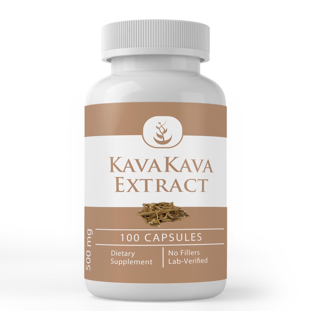 PURE ORIGINAL INGREDIENTS Kava Kava ekstrakt, (100 kapsler), ingen tilsetningsmidler eller fyllstoffer, Lab verifisert