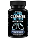 Lung Cleanse Detox, 60-dagers rensing - Støtter Lunge Helse Innen Bronchial & Respiratory Systems - Avslutt og stopp røykehjelp - Herbal Detox for Lungs