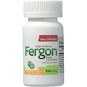 Fergon høy styrke jern supplement, 100 teller