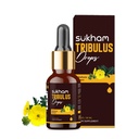 Tribulus terrestris flytende dråper TTT-120 tribulus ekstrakt ® 3rd Party Lab testet for gjenoppretting og ytelse - 1 FL.OZ (40 serveringer) med saponiner og flavonoider, alkoholfri flytende konsentrat