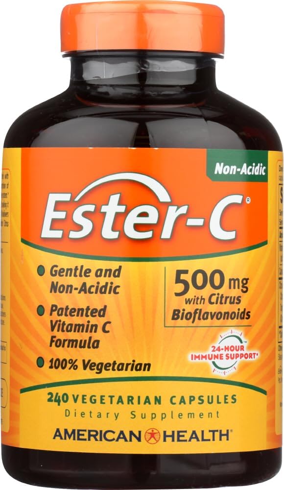 Ester-C 500 Med Citrus Bioflavonoids; Vegetarisk