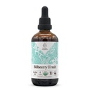 Blåbær frukt USDA økologisk alkohol-fri ekstrakt | Diett Supplement, høy potens Tinktur | laget av bilbær (Vaccinium Myrtillus) Tørket frukt 4 oz