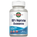 KAL 100% vegetarisk glukosamin 1000 mg, felles helsetilskudd med vegansk glukosamin HCl, felles støtte for komfort og mobilitet, laget uten skallfisk, 60-dagers garanti, 60-dagers servering, 60 tabletter