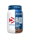Dymatize Elite 100% Whey Protein pulver, sjokolade, 25g protein, 5,5g BCAA, mindre enn 140 Cal., Glutenfri, 3g karbohydrat, 2g sukker, 3g fett (25 serveringer)