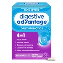 Digestiv fordel Probiotika for Digestive Helse, Daglige probiotika for kvinner og menn, støtter Gut Helse, Av og til Bloating & Diaré, Minor bughule Discomfort, & Immune Support, 60ct Kapsler