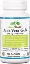 Aloe Vera Supplement (100 Softgels) 20 000 mg ren Gel Equivalency – laget med organisk Aloe Vera