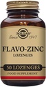 Solgar Flavo-Zinc Lozenge, 50 greve - Great-Tasting Lemon Lime Flavor - Antioksidant, Immunsystem Helse - Høyt absorberbar, oppløses raskt - Vegan, Glutenfri, Dairy Free, Kosher - 50 Services