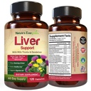 Liver Cleanse Detox & Repair ® Herbal Liver Support Supplement w/ 20+ Liver Helse Næringsstoffer, Melk Thistle, Turmeric, Ginger, Dandelion, Sink, Artichoke og mer for optimal Liver Support ® 120 Kapsler