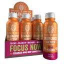 BrainJuice aktiv fokus & energi drikke bilder, støtter utholdenhet, gjenoppretting og klarhet, ikke-GMO, Glutenfri, Nootropics, Alpha GPC, B vitaminer og økologisk grønt te, Pomegranate Acai, 2,5 fl oz, 12 Pack